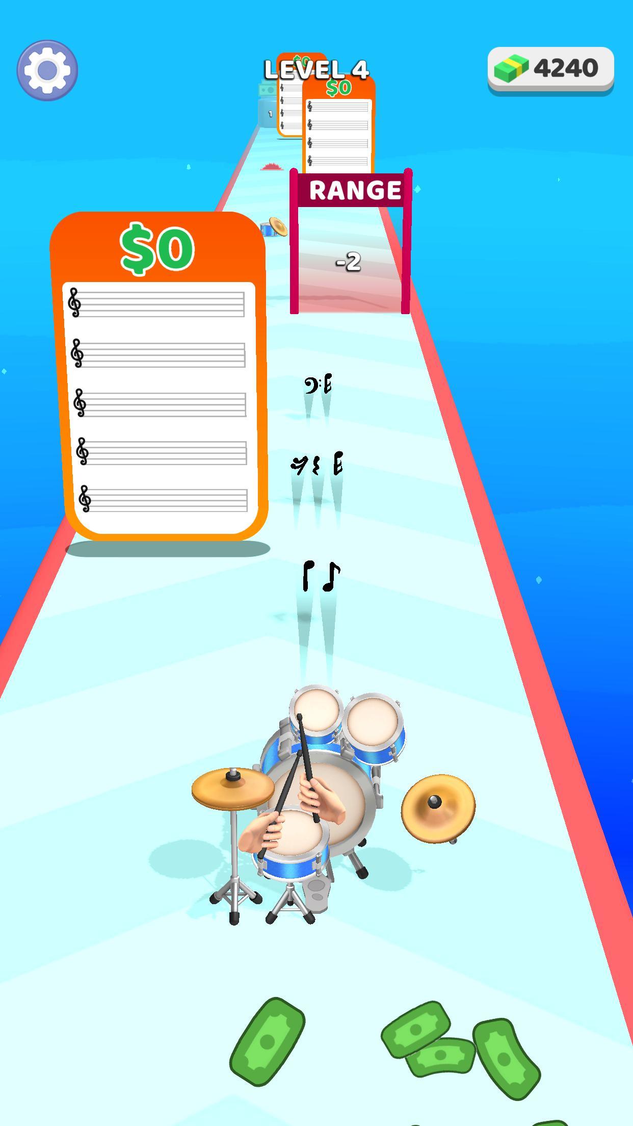 Drum Shooter 게임 스크린샷