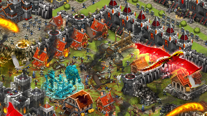 Screenshot of Throne Rush