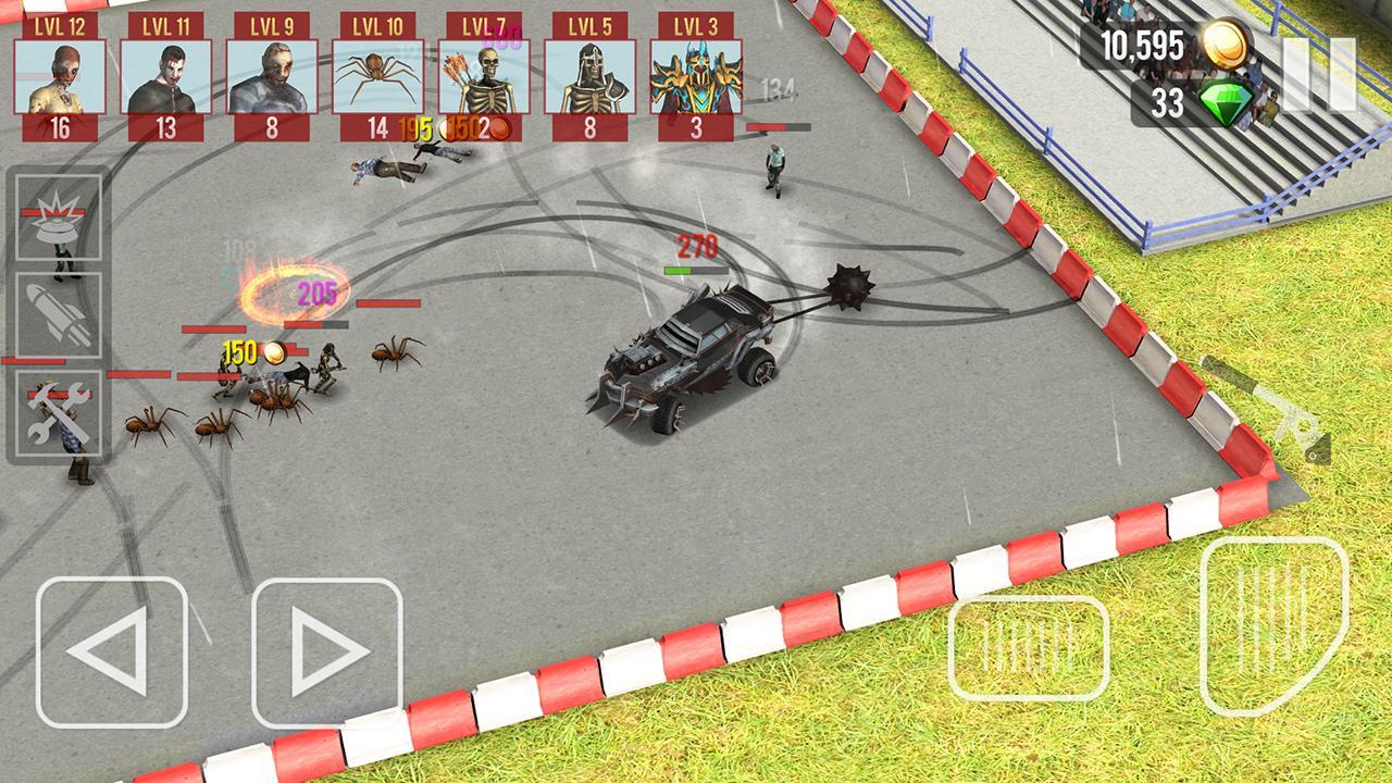 Zombie Drift Game Screenshot