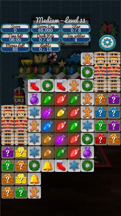 Christmas Drops 4 - Match 3 Game Screenshot