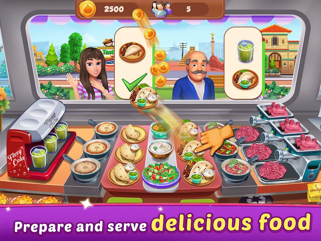 Screenshot of Food Truck : Restaurant Kitchen Chef Cooking Game