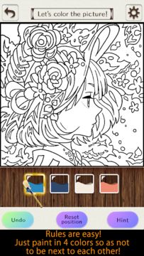 Cuplikan Layar Game Coloring Puzzle -Colorful Game