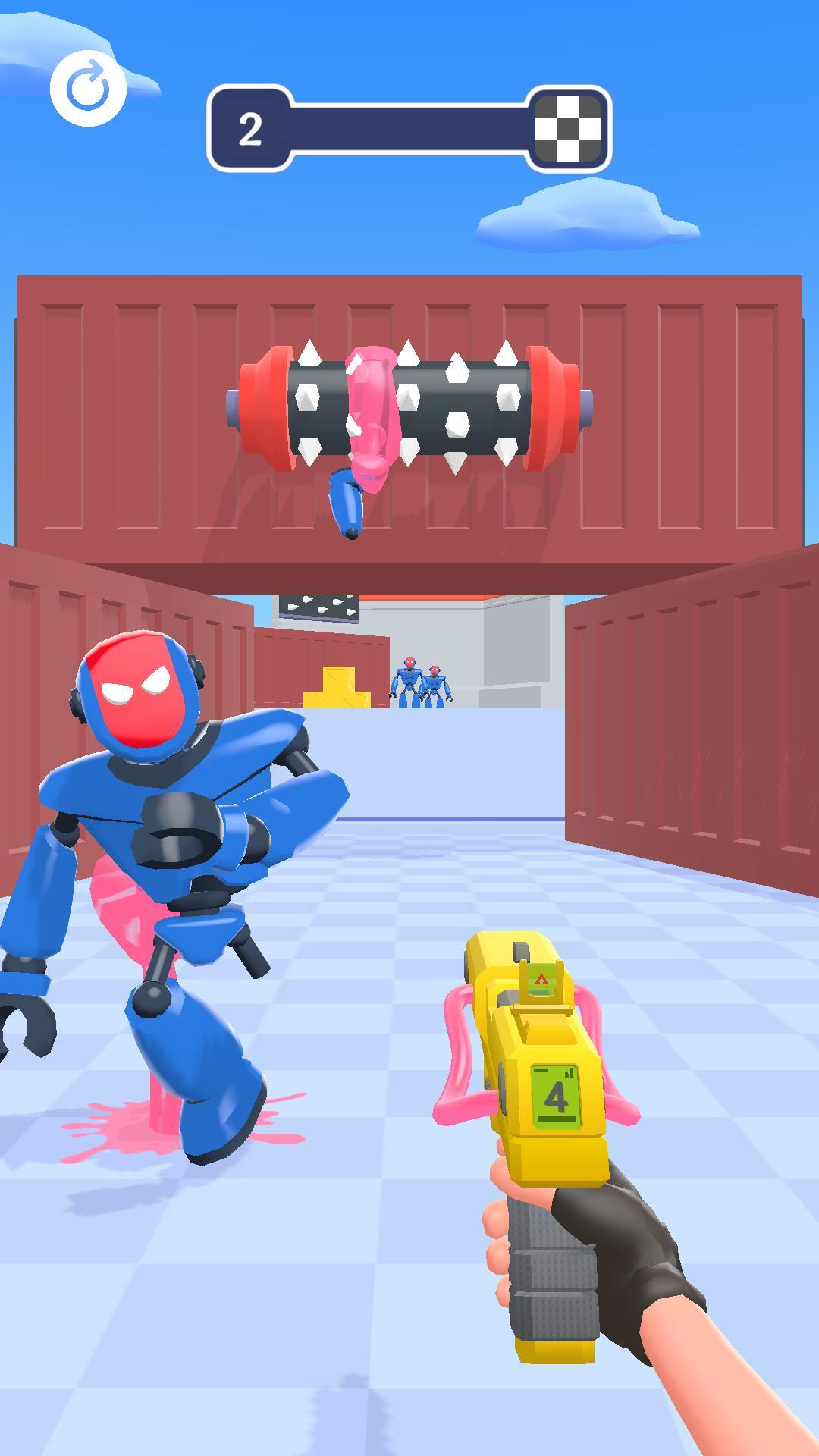 Tear Them All: 로봇 게임 싸움 게임 스크린 샷