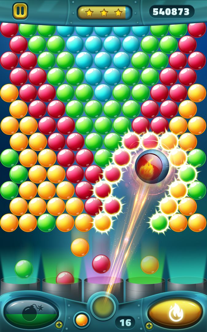 Screenshot of Break the Bubbles