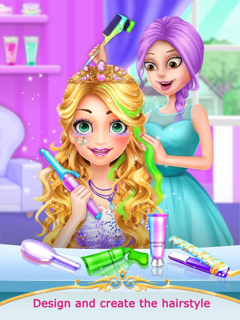 Princess Salon 2 - Girl Games ภาพหน้าจอเกม