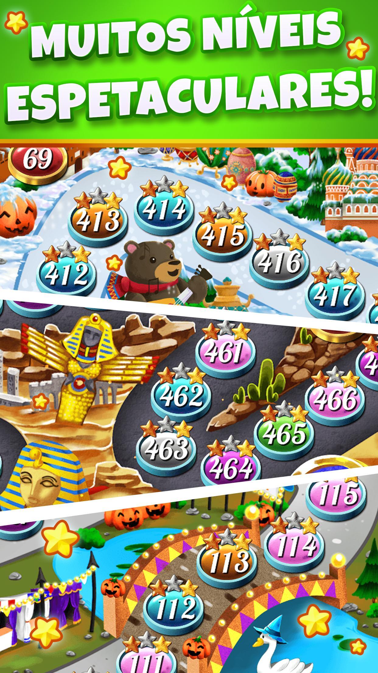 Captura de Tela do Jogo Witch Puzzle - Jogos de Combin