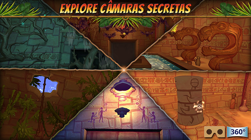 Captura de Tela do Jogo Hidden Temple - VR Adventure