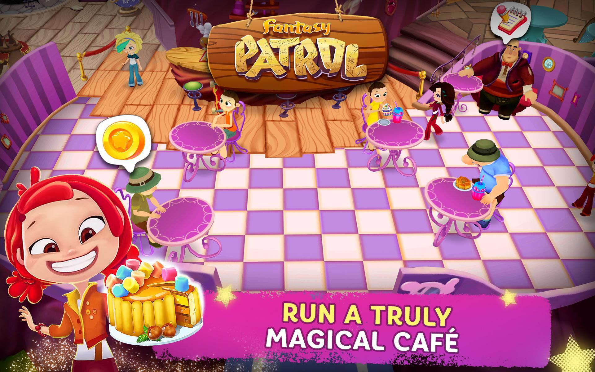 Fantasy Patrol: Cafe Game Screenshot