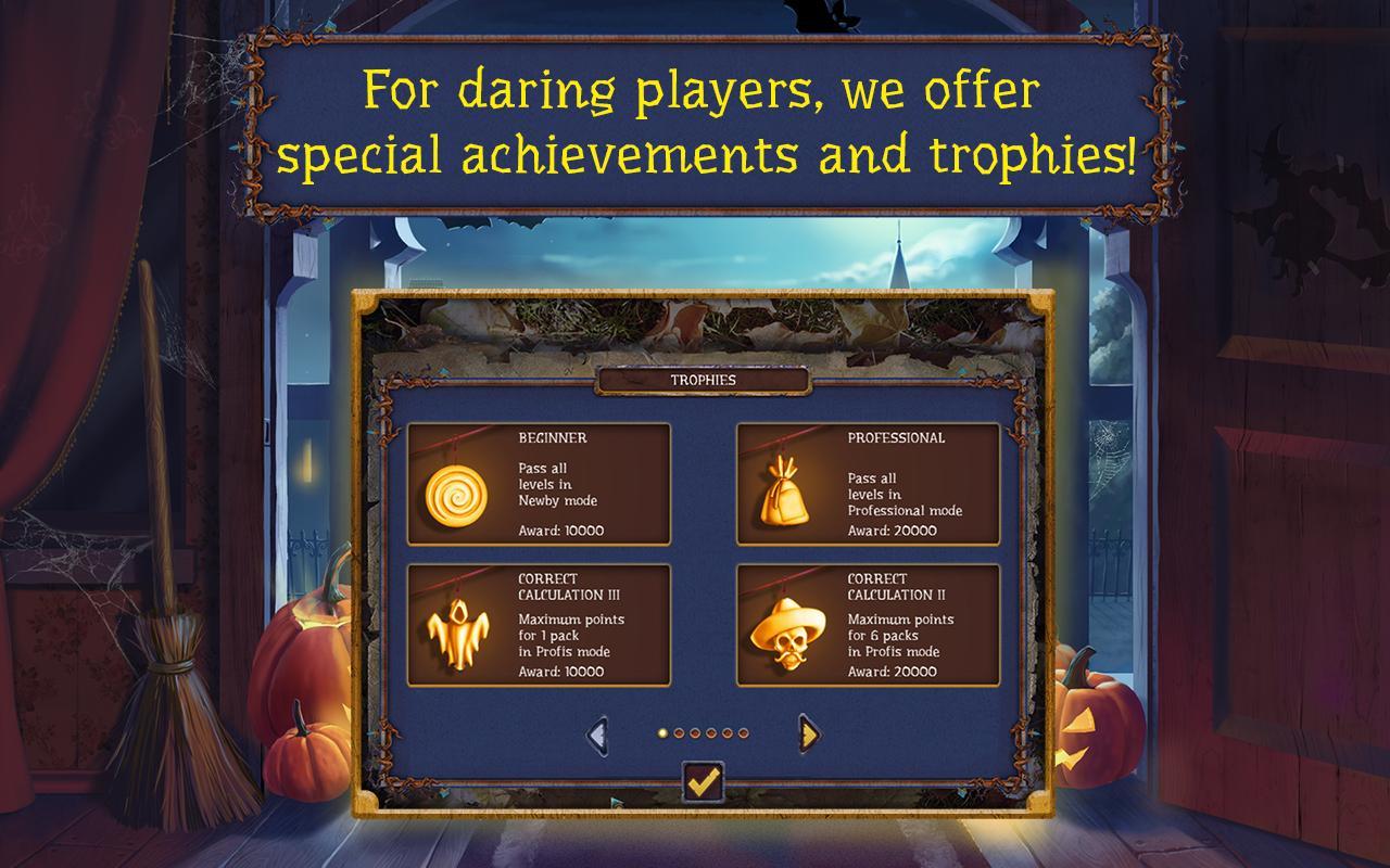 Captura de Tela do Jogo Solitaire game Halloween 2