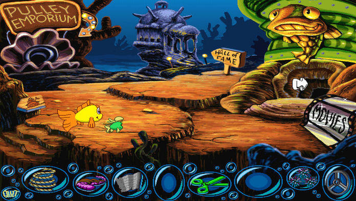 Freddi Fish 2: Haunted School Game Screenshot