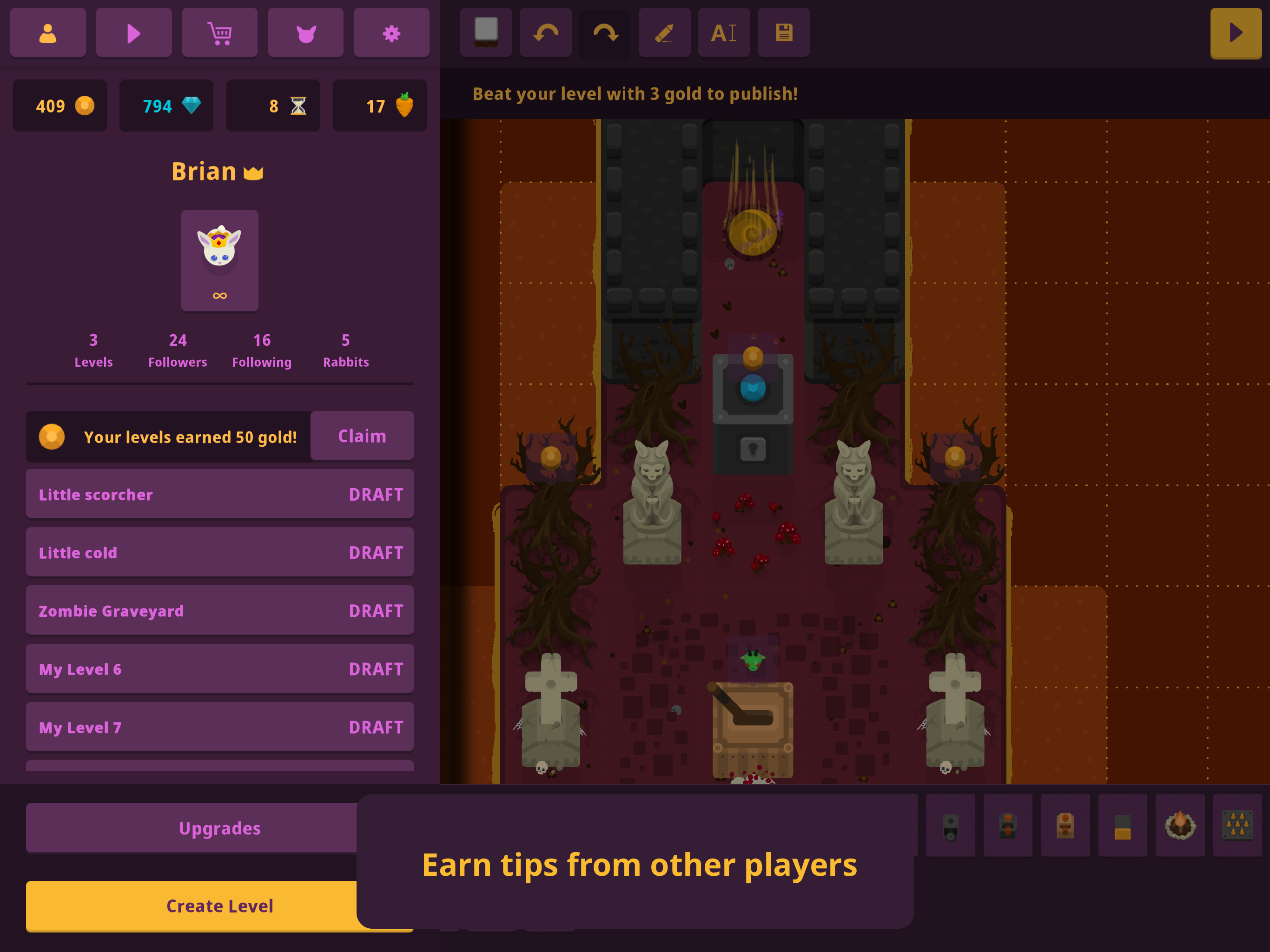 King Rabbit - Puzzle Game Screenshot