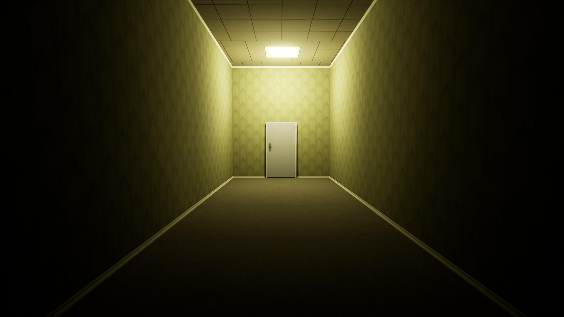 Screenshot of LEVEL 0: A Backrooms Experience Prototype