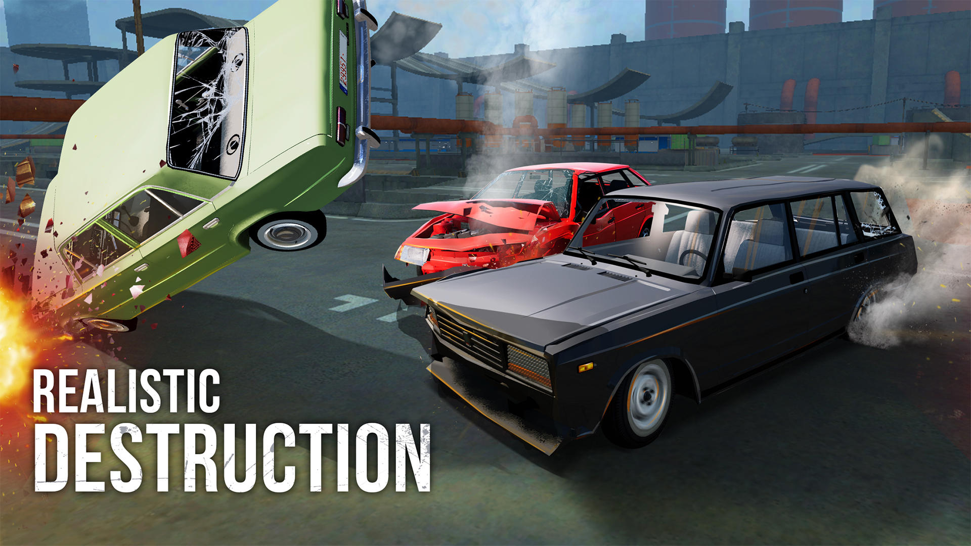 Crash Cars - Driven To Destruction android iOS-TapTap