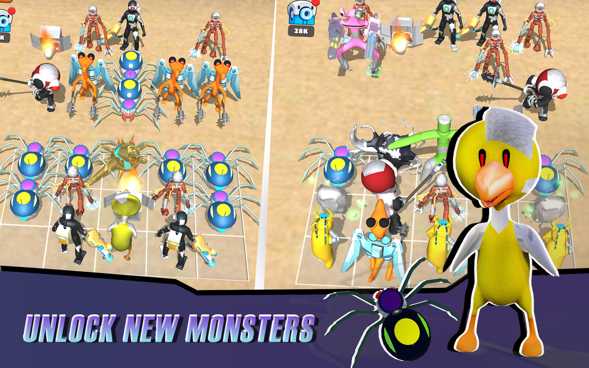 Screenshot of Merge Rainbow Friend 100 Doors