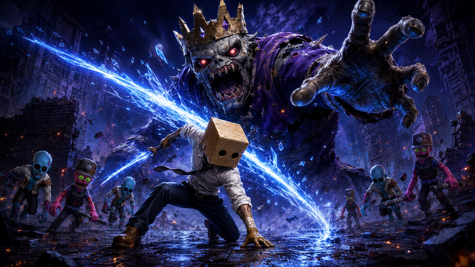 Box Head: Roguelike Game Screenshot