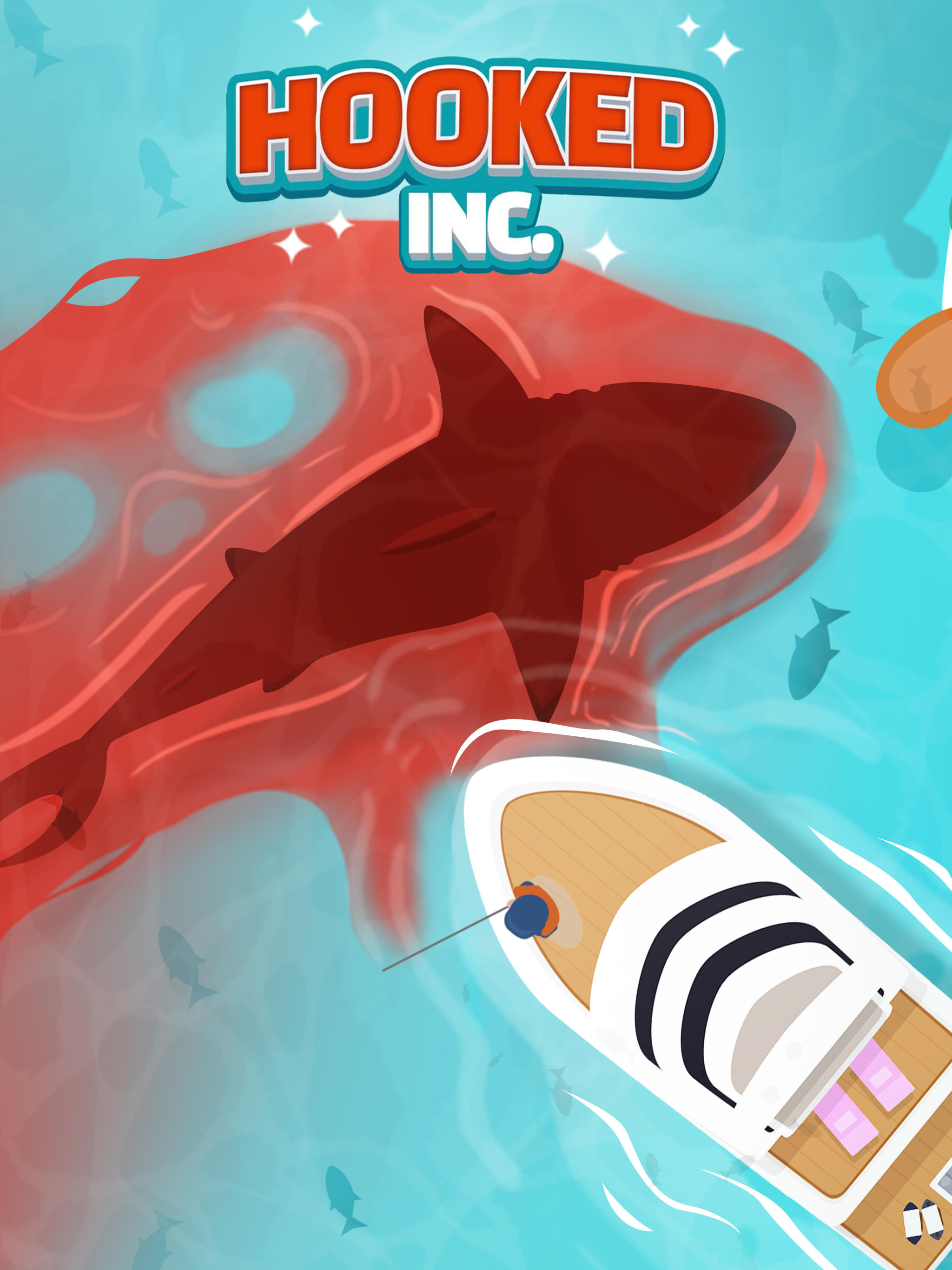Hooked Inc: Fishing Games Game Screenshot