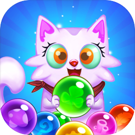 Bubble Shooter: Free Cat Pop Game