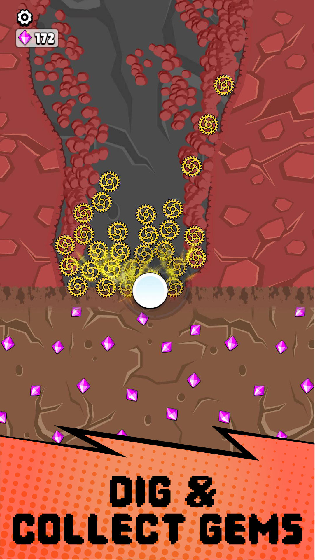 Merge & Dig Game Screenshot