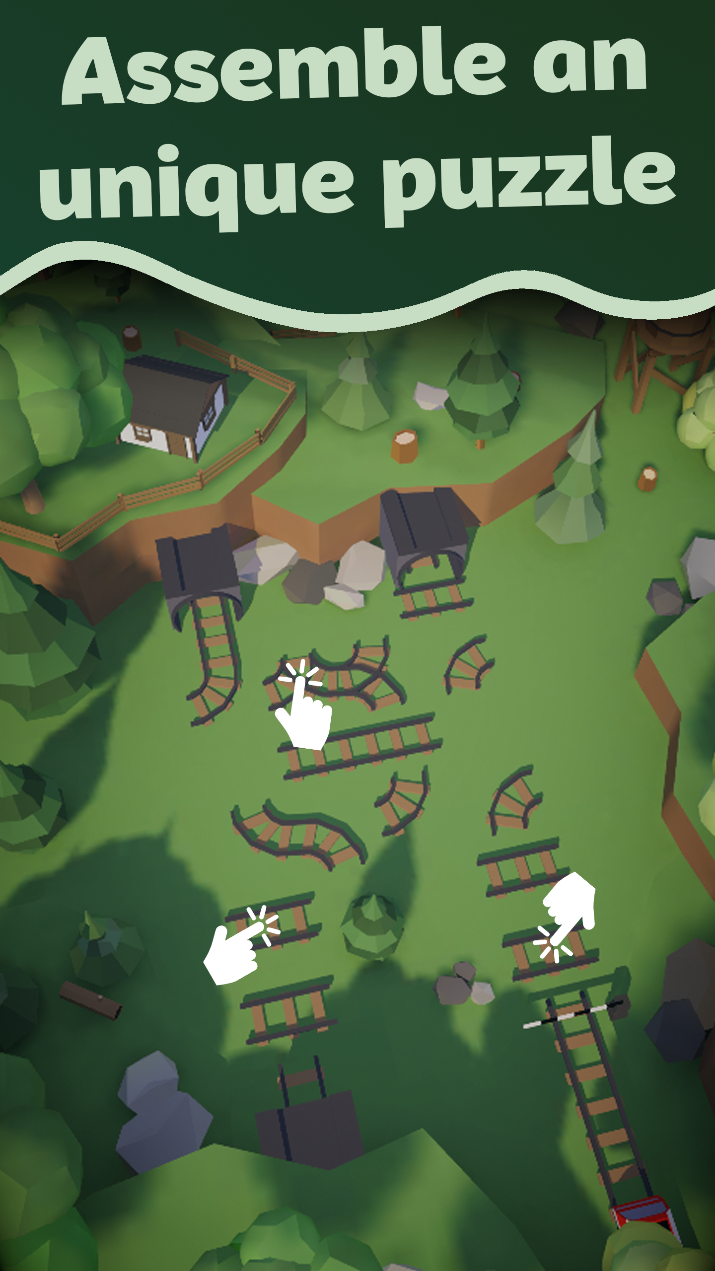 Screenshot of Trainlax: Railway Puzzle