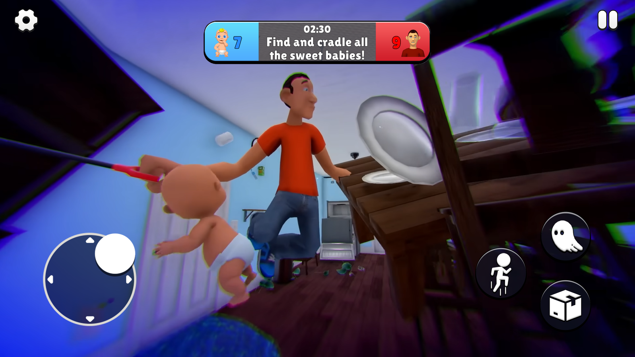 Screenshot of Where is He: Hide and Seek