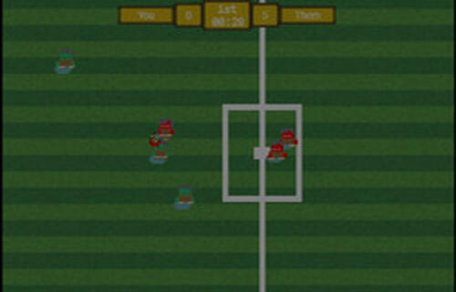 Screenshot of Zombie Football