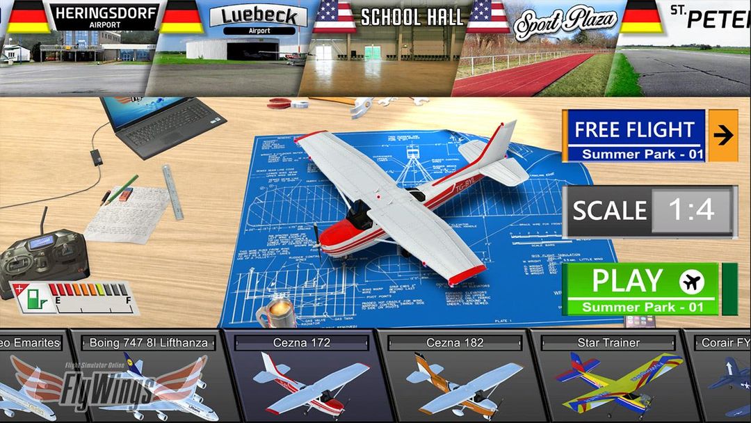 Screenshot of Real RC Flight Sim 2016
