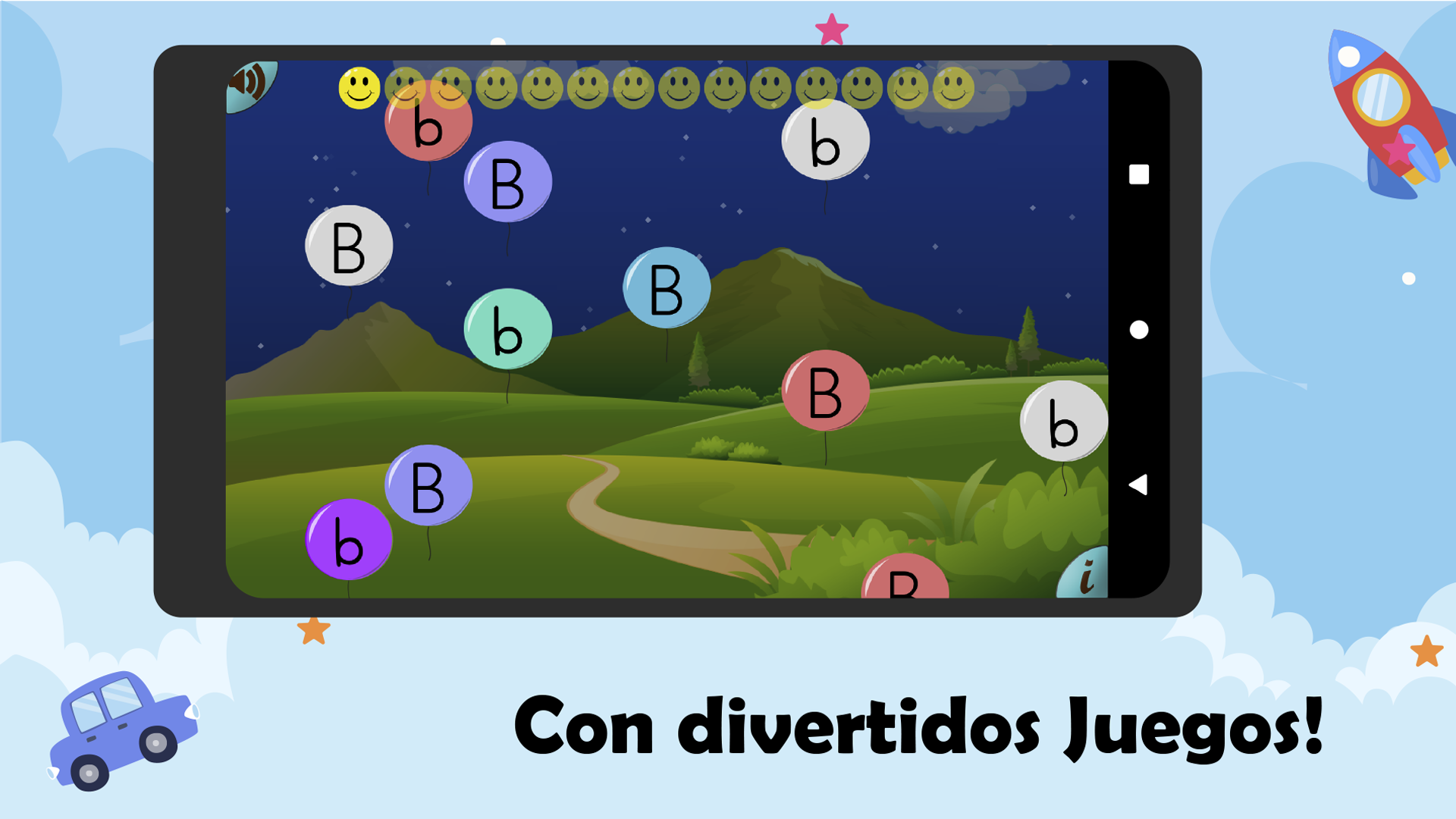 Ariel aprende el Abecedario Game Screenshot