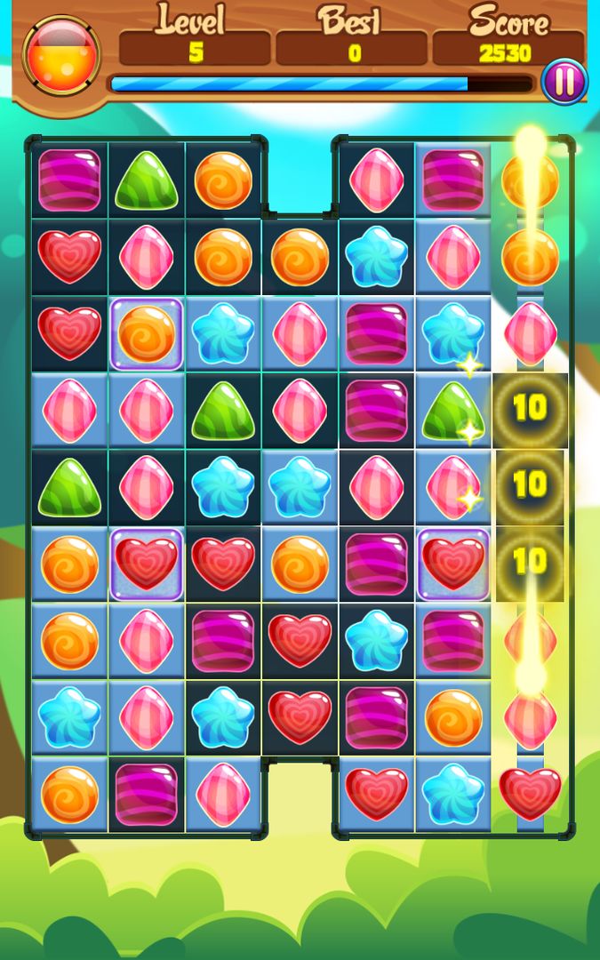 Screenshot of Candy Jelly Blast