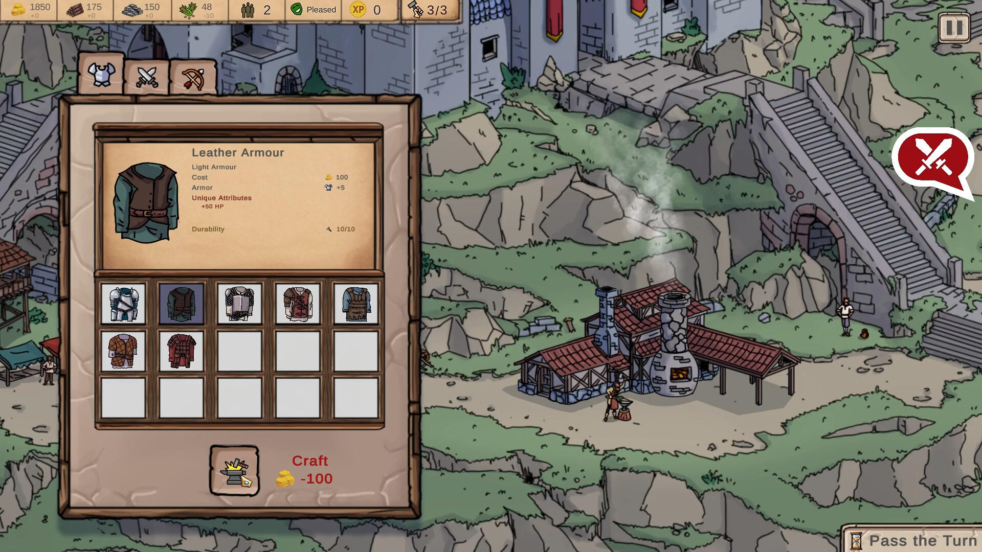 Screenshot of Legacy of Sin ill-boding