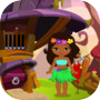 Cute Hawaiian Dancer Girl Rescue Kavi Game-297