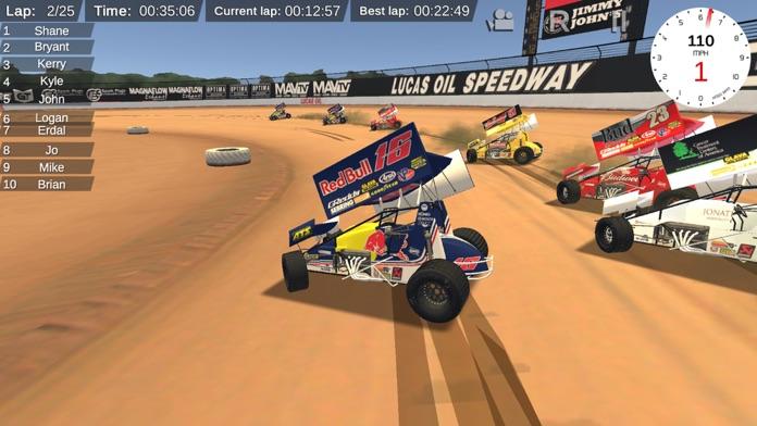 Outlaws - Sprint Car Racing 2 Game Screenshot