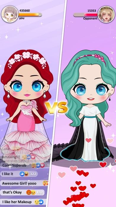 Doll makeup store games dress up