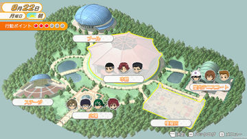 The Prince of Tennis Sweet School Festival ~♡-40 and more...~ Game Screenshot
