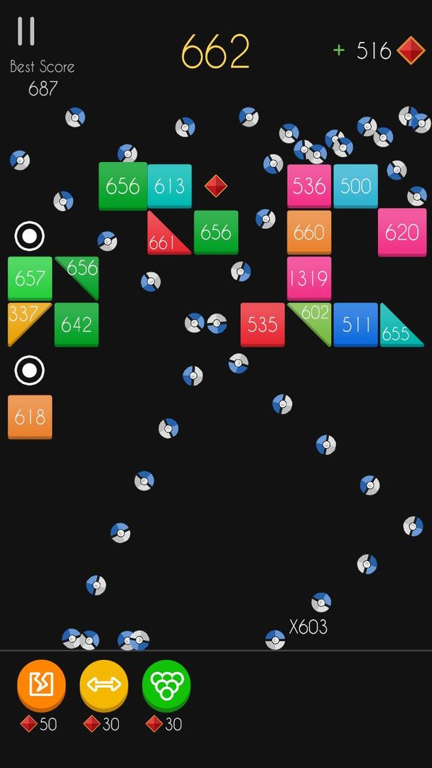 Screenshot of Balls Bricks Breaker 2