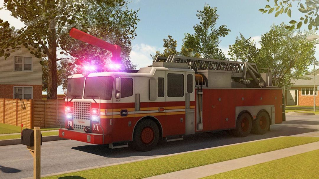 Fire Truck Driving Simulator 3D Parking Games 2018 ภาพหน้าจอเกม