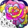 Color by Number New Coloring Book