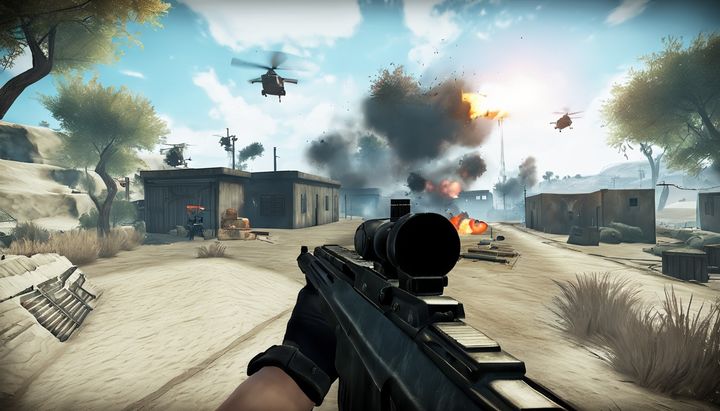 Fps Gun Shooter Games Offline ภาพหน้าจอเกม