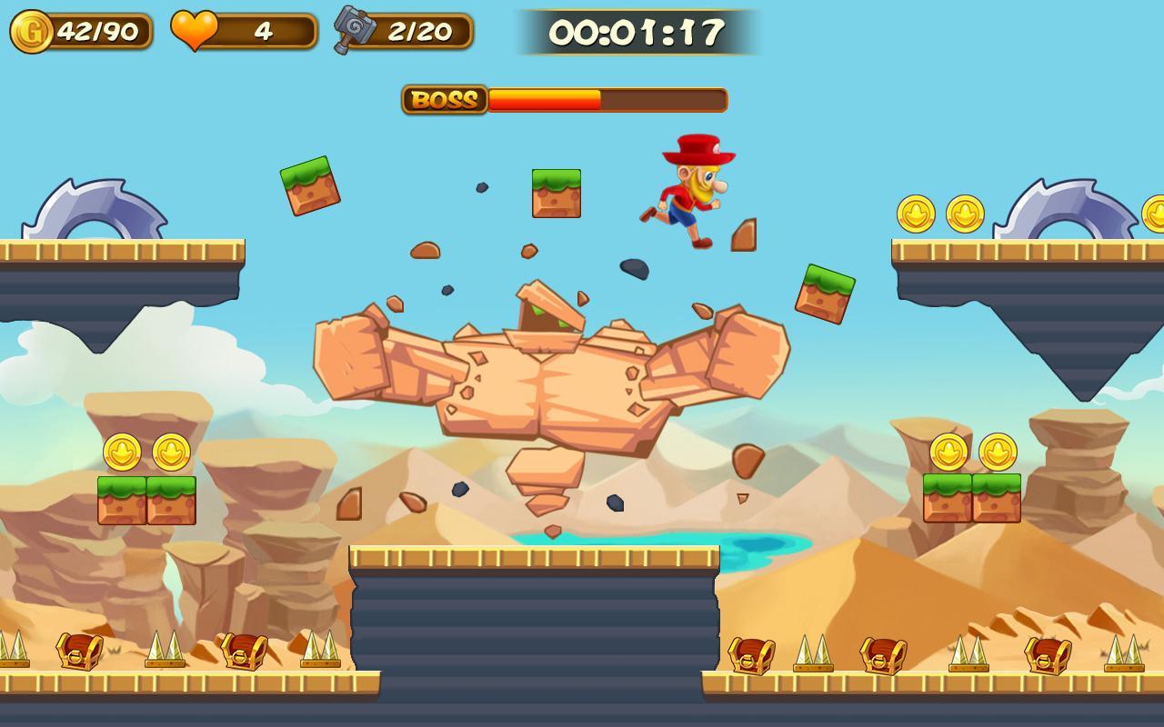 Super  Adventure of Jabber Game Screenshot