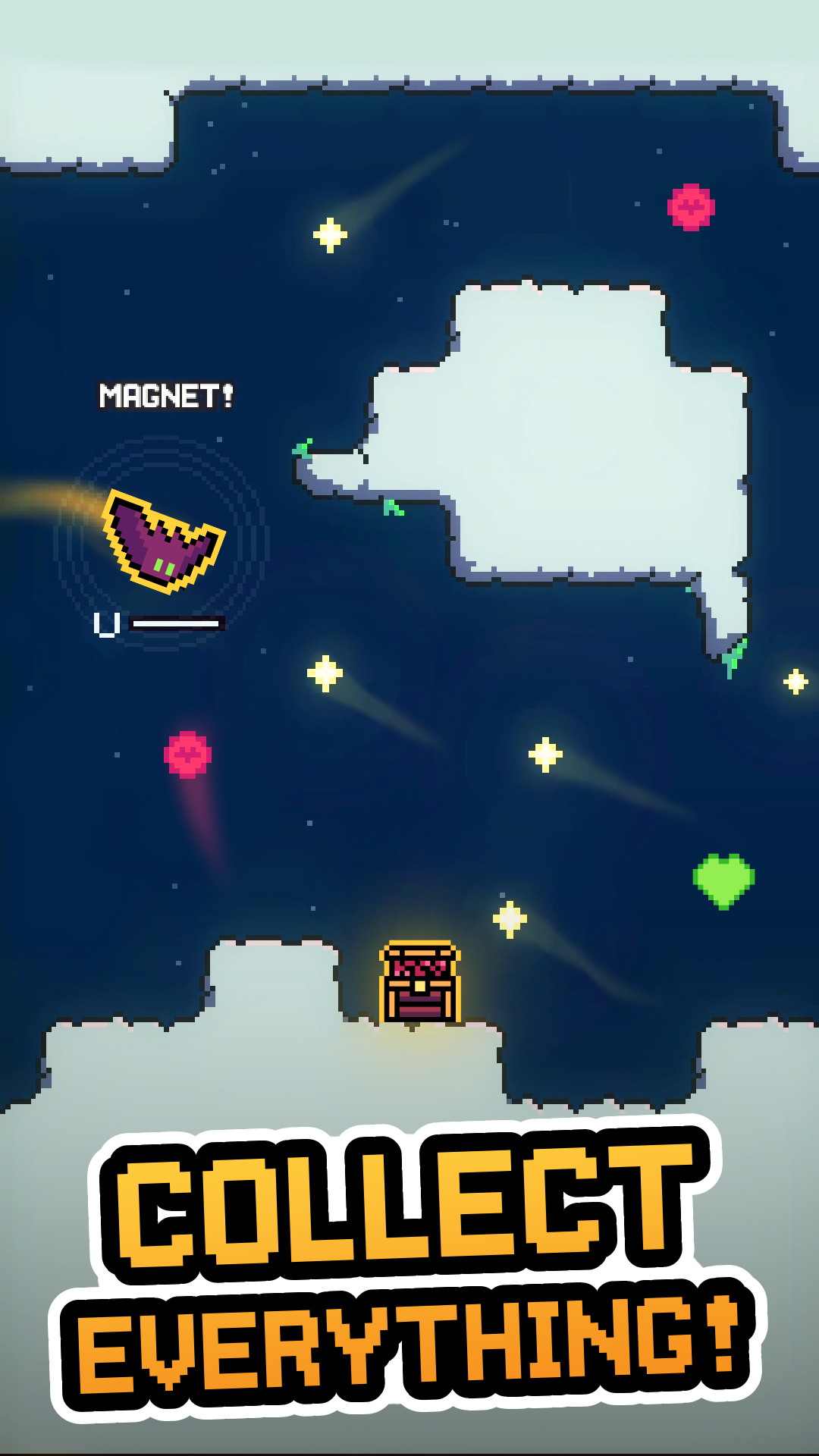 Flapping Bat: Flappy Roguelike Game Screenshot