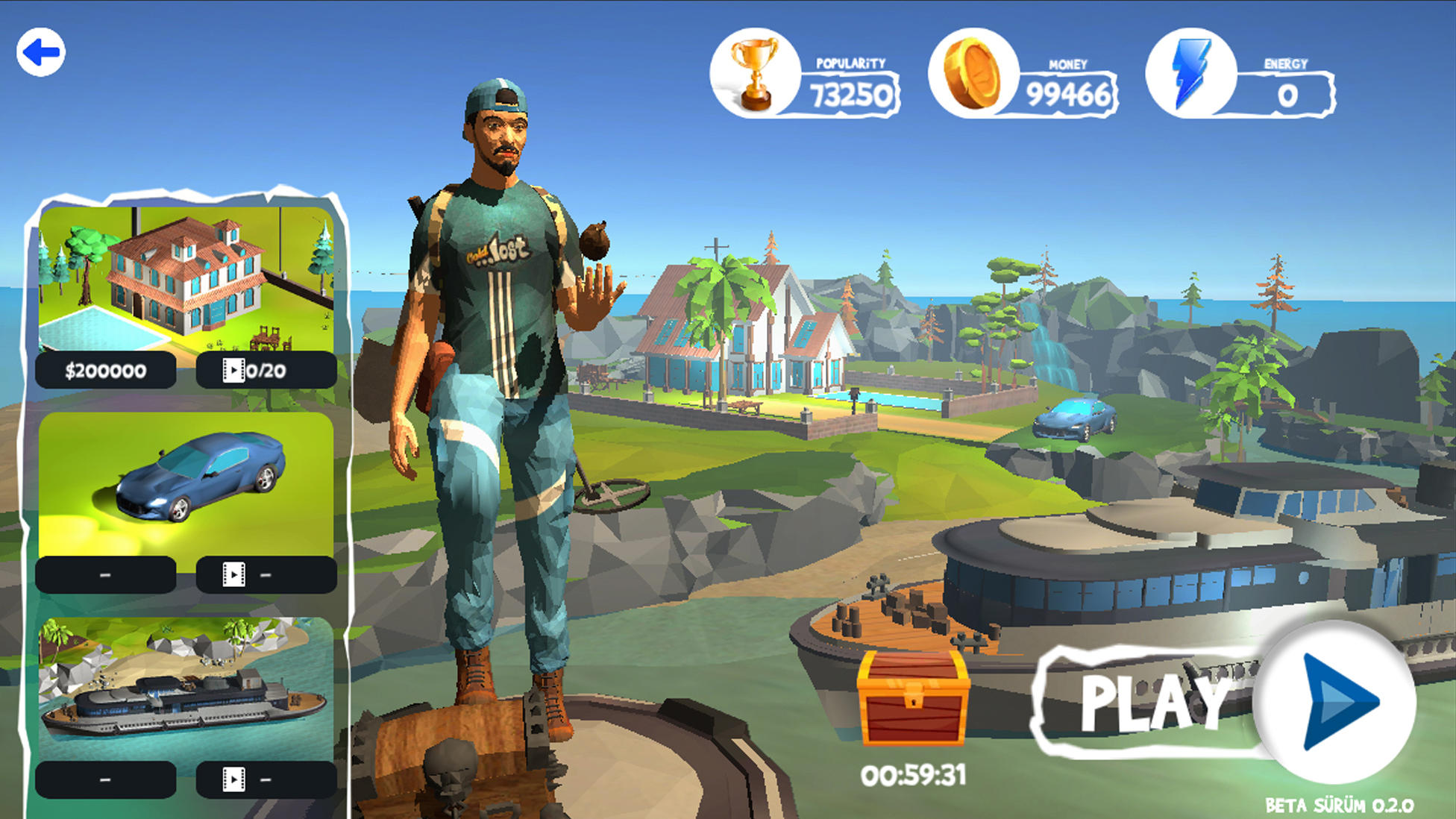 Screenshot 1 of Gold Hunter Adventures 1.1.5