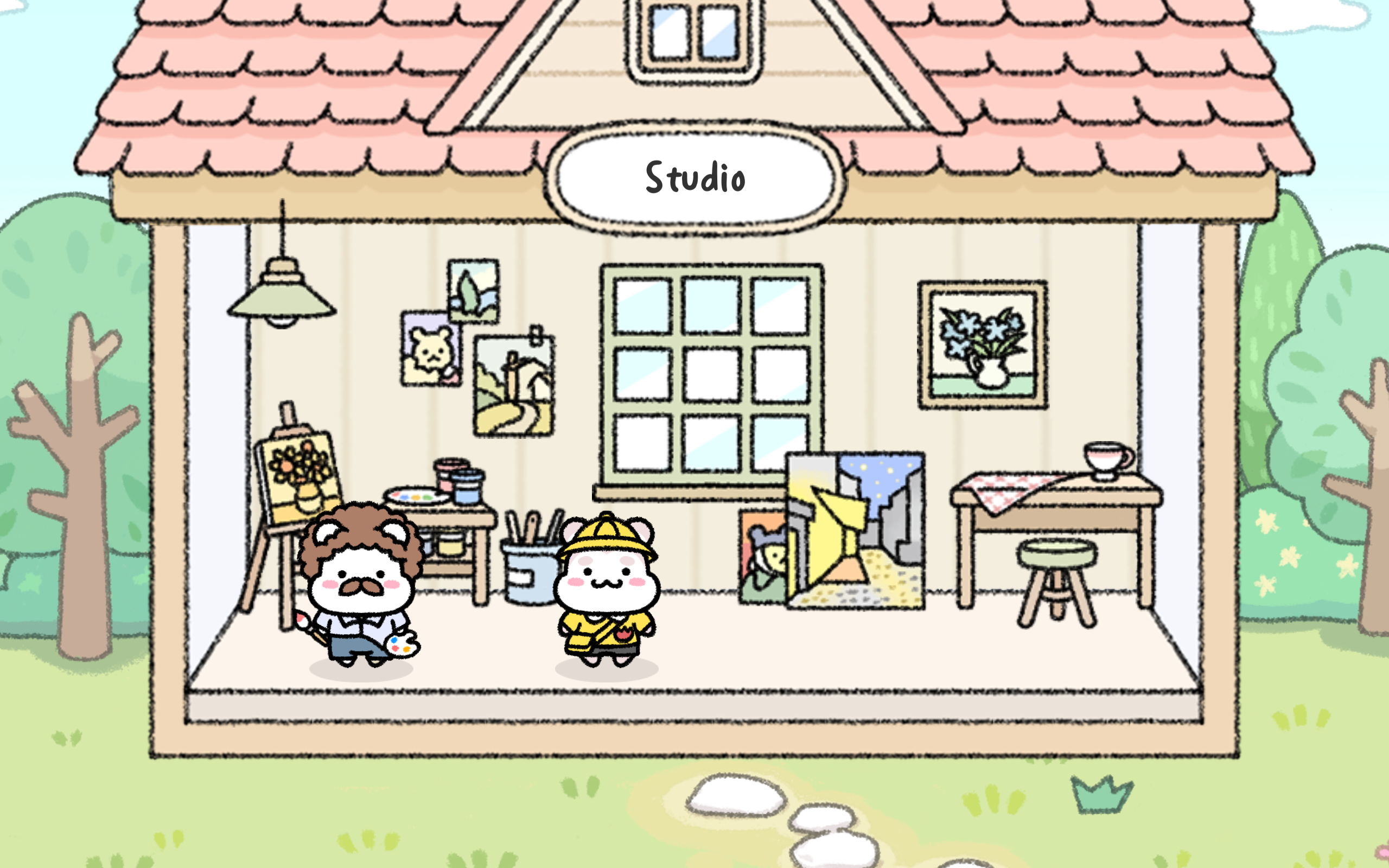 Captura de Tela do Jogo Hamster Town: the Puzzle