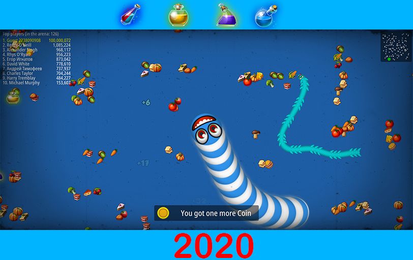 Screenshot of Worm Snake zone : worm mate zone io