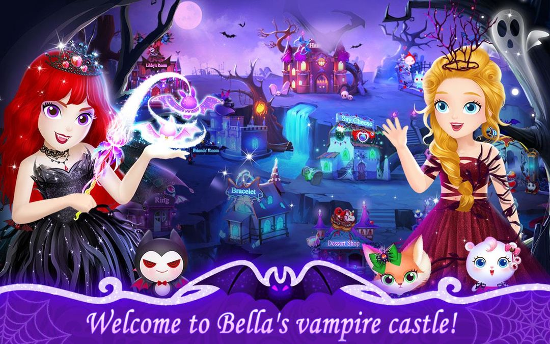Princess Libby & Vampire Princess Bella 게임 스크린 샷