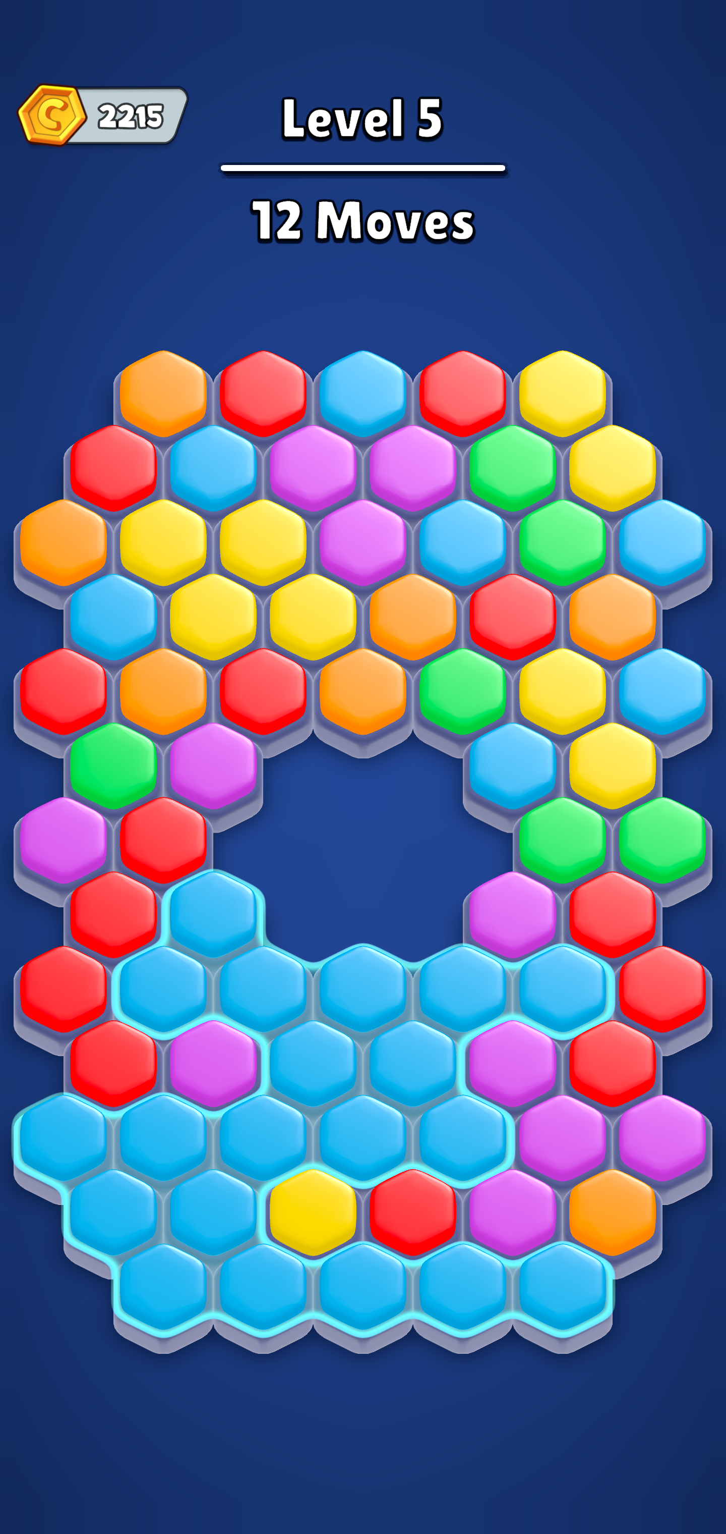Hexa Fill: Color Sort Puzzle Game Screenshot