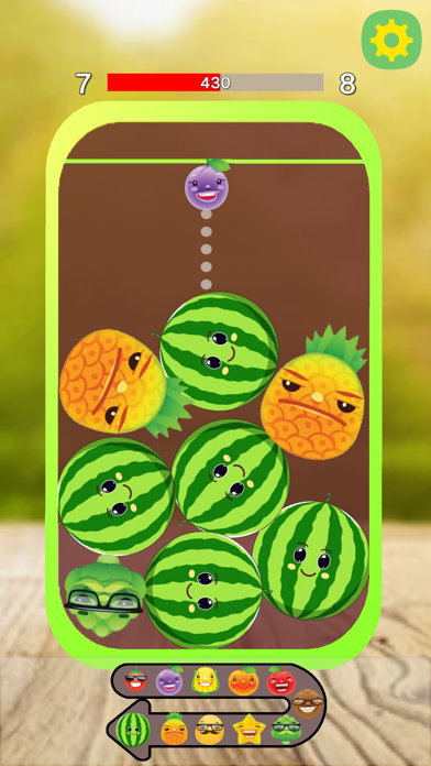 Watermelon game Merge 2048 Game Screenshot