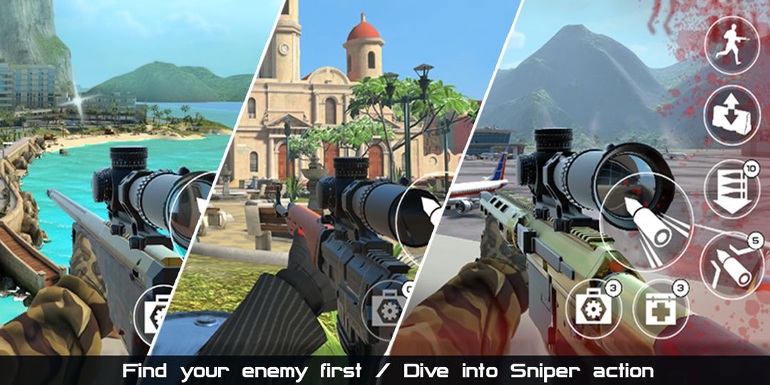 Screenshot of Death Dealers: 3D online snipe