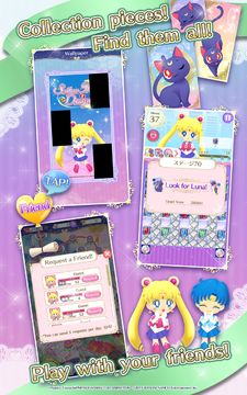 Sailor Moon Drops ภาพหน้าจอเกม