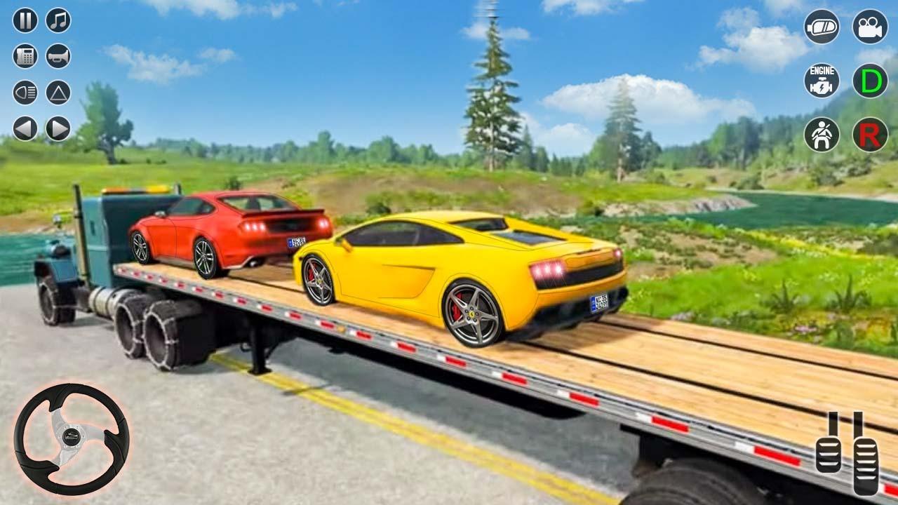 Screenshot 1 of trò chơi xe chở hàng giả lập xe tải 1.2