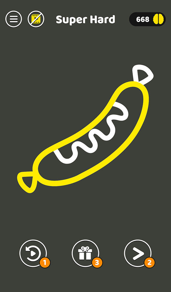 Impossible Draw: 1 Line Puzzle Game Screenshot