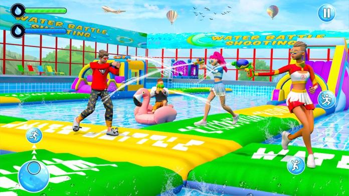 Water Park Toy Gun Fighting 3D Game Screenshot